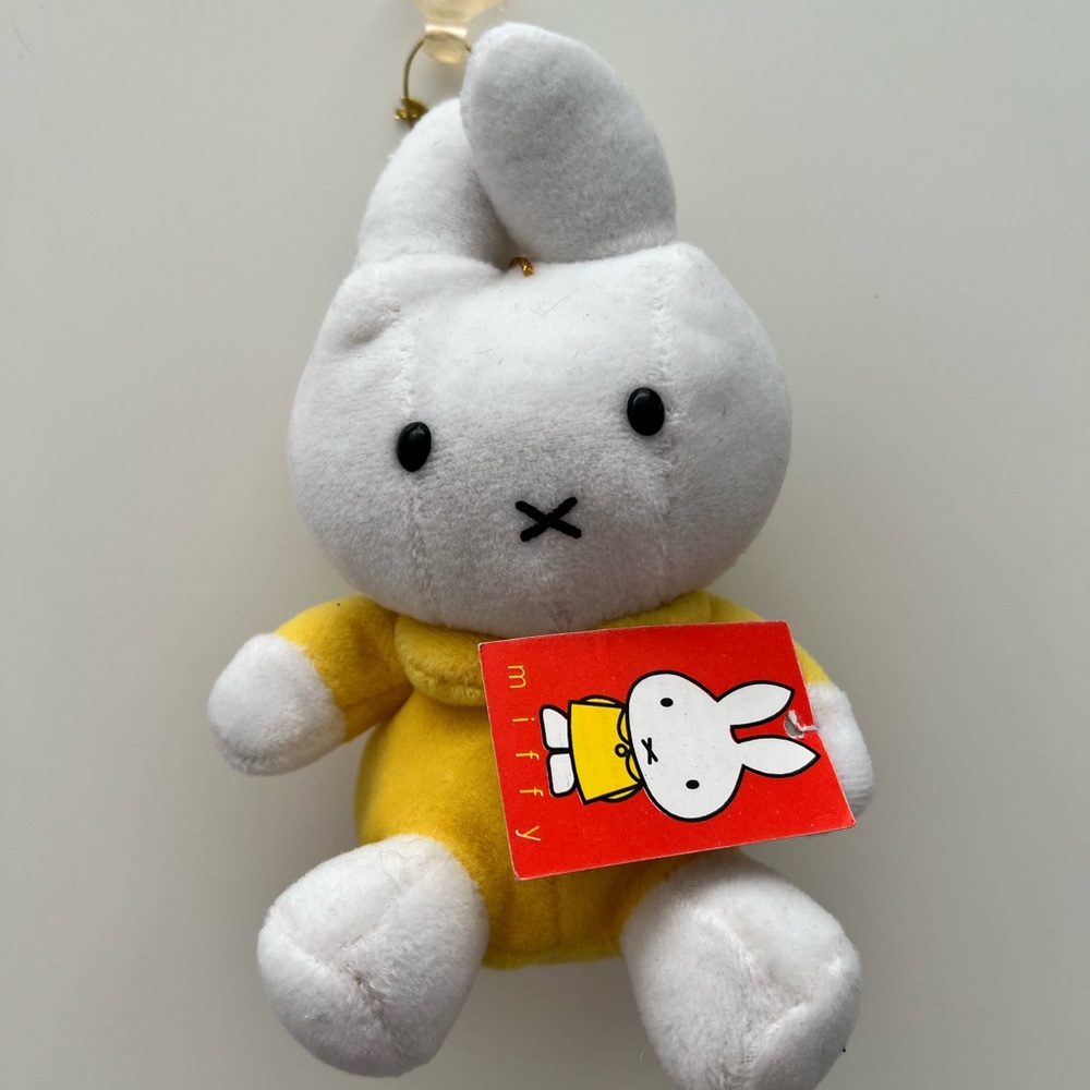 Vintage Miffy Plush Miffy Plushy Miffy Stuffed Toy Japanese Trinkets Trinketcore